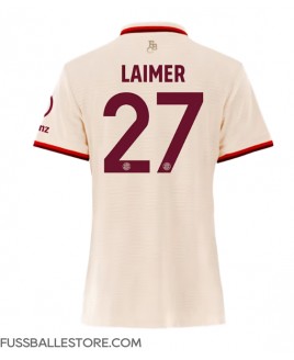 Günstige Bayern Munich Konrad Laimer #27 3rd trikot Damen 2024-25 Kurzarm